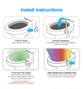 LED Toilet Night Light