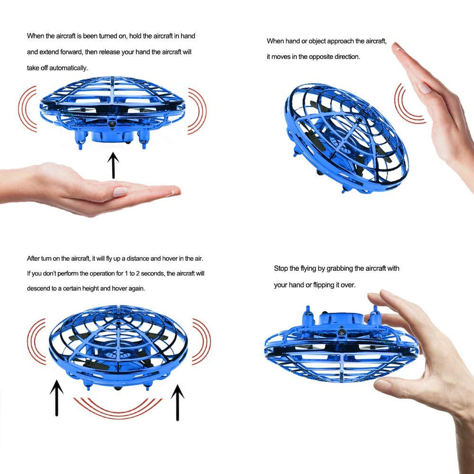 UFO Hand Controlled Drones