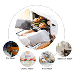 Rubber Scrub Gloves