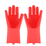 Rubber Scrub Gloves
