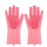 Rubber Scrub Gloves