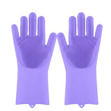 Rubber Scrub Gloves