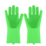 Rubber Scrub Gloves