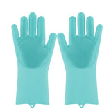 Rubber Scrub Gloves